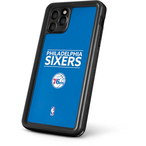 NBA Philadelphia 76ers Standard - Blue iPhone 11 Pro Waterproof Case