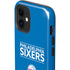 NBA Philadelphia 76ers Standard - Blue iPhone 12 Impact Case