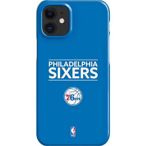 NBA Philadelphia 76ers Standard - Blue iPhone 12 Mini Lite Case
