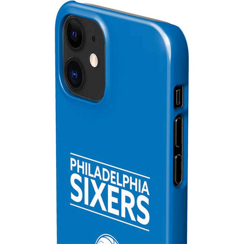 NBA Philadelphia 76ers Standard - Blue iPhone 12 Mini Lite Case