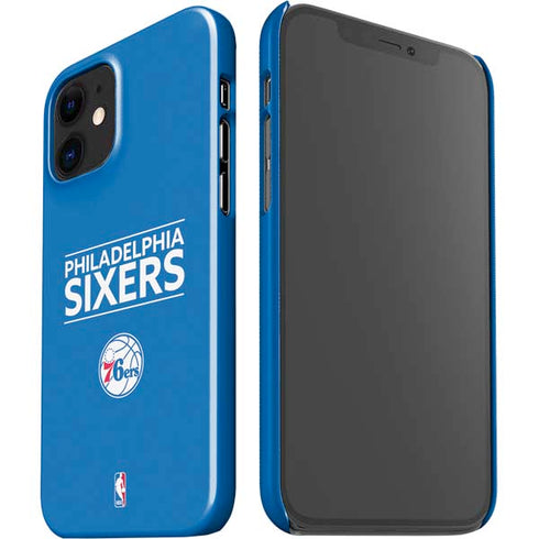 NBA Philadelphia 76ers Standard - Blue iPhone 12 Mini Lite Case