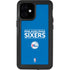 NBA Philadelphia 76ers Standard - Blue iPhone 12 Mini Waterproof Case