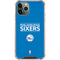 NBA Philadelphia 76ers Standard - Blue iPhone 12 Pro Clear Case