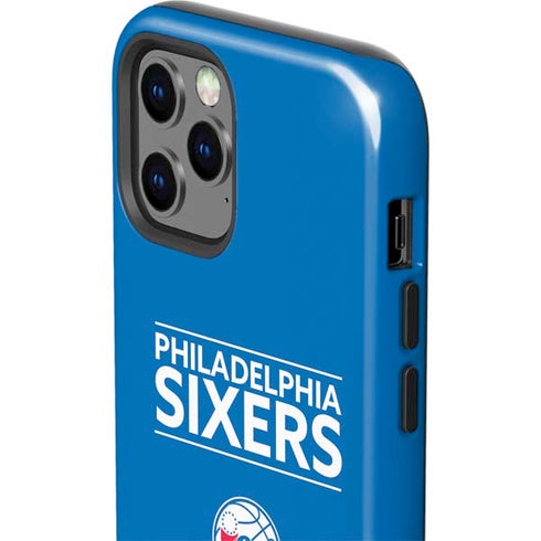 NBA Philadelphia 76ers Standard - Blue iPhone 12 Pro Impact Case