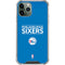 NBA Philadelphia 76ers Standard - Blue iPhone 12 Pro Max Clear Case