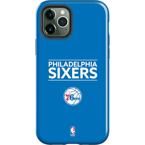 NBA Philadelphia 76ers Standard - Blue iPhone 12 Pro Max Impact Case