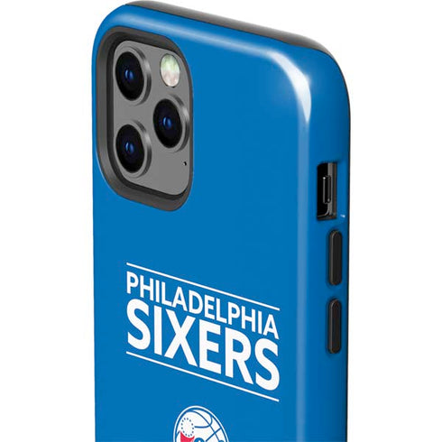 NBA Philadelphia 76ers Standard - Blue iPhone 12 Pro Max Impact Case