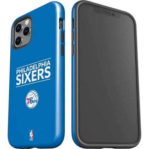 NBA Philadelphia 76ers Standard - Blue iPhone 12 Pro Max Impact Case