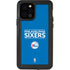 NBA Philadelphia 76ers Standard - Blue iPhone 12 Pro Waterproof Case