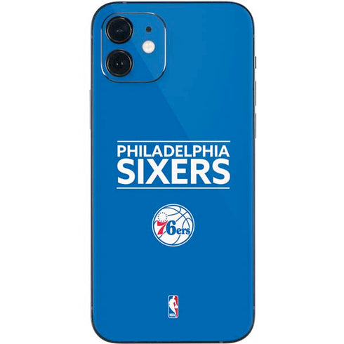 NBA Philadelphia 76ers Standard - Blue iPhone 12 Skin