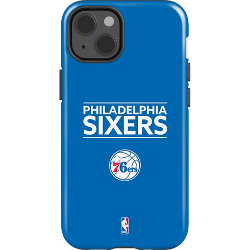 NBA Philadelphia 76ers Standard - Blue iPhone 13 Impact Case