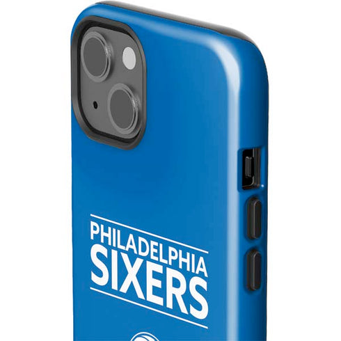 NBA Philadelphia 76ers Standard - Blue iPhone 13 Impact Case