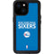 NBA Philadelphia 76ers Standard - Blue iPhone 13 Mini Waterproof Case