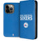NBA Philadelphia 76ers Standard - Blue iPhone 13 Pro Folio Case