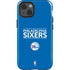 NBA Philadelphia 76ers Standard - Blue iPhone 15 Impact Case