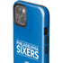 NBA Philadelphia 76ers Standard - Blue iPhone 14 Impact Case