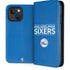 NBA Philadelphia 76ers Standard - Blue iPhone 14 Plus Folio Case