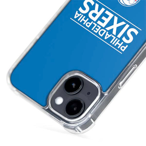 NBA Philadelphia 76ers Standard - Blue iPhone 15 Plus MagSafe Case