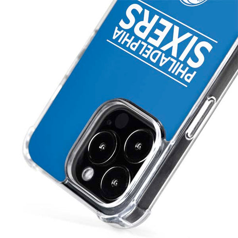 NBA Philadelphia 76ers Standard - Blue iPhone 14 Pro MagSafe Case