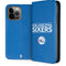 NBA Philadelphia 76ers Standard - Blue iPhone 14 Pro Max Folio Case