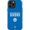 NBA Philadelphia 76ers Standard - Blue iPhone 15 Pro Max Impact Case