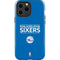 NBA Philadelphia 76ers Standard - Blue iPhone 14 Pro Max Impact Case