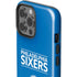 NBA Philadelphia 76ers Standard - Blue iPhone 15 Pro Max Impact Case