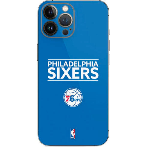 NBA Philadelphia 76ers Standard - Blue iPhone 14 Pro Max Skin
