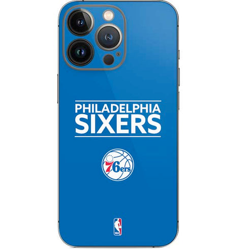 NBA Philadelphia 76ers Standard - Blue iPhone 14 Pro Skin