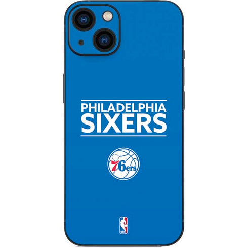 NBA Philadelphia 76ers Standard - Blue iPhone 14 Skin