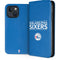 NBA Philadelphia 76ers Standard - Blue iPhone 15 Plus Folio Case