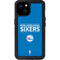 NBA Philadelphia 76ers Standard - Blue iPhone 15 Plus Waterproof Case