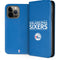 NBA Philadelphia 76ers Standard - Blue iPhone 15 Pro Max Folio Case