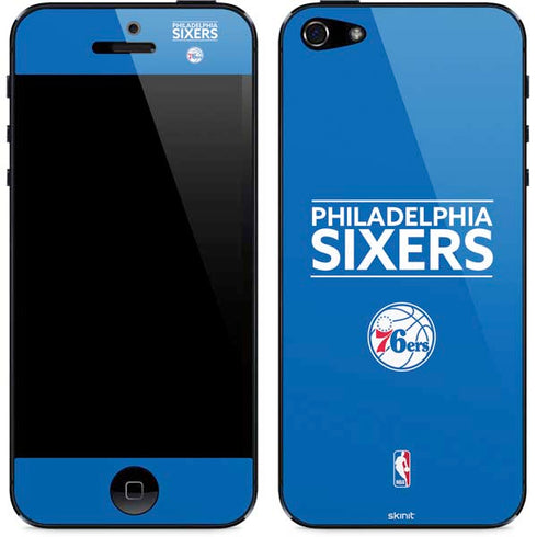 NBA Philadelphia 76ers Standard - Blue iPhone 5/5s/5SE Skin