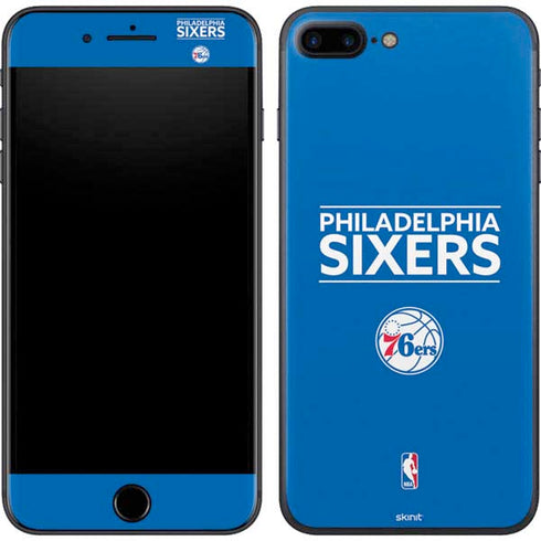 NBA Philadelphia 76ers Standard - Blue iPhone 8 Plus Skin