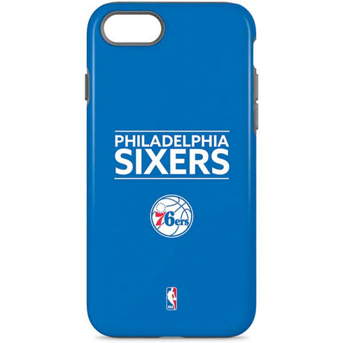 NBA Philadelphia 76ers Standard - Blue iPhone 8 Pro Case