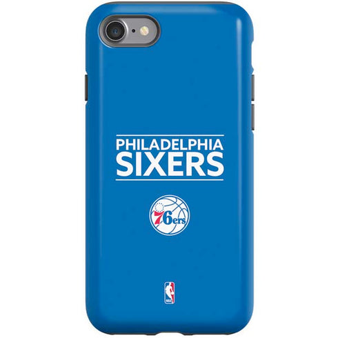NBA Philadelphia 76ers Standard - Blue iPhone SE (2nd & 3rd Gen) Pro Case