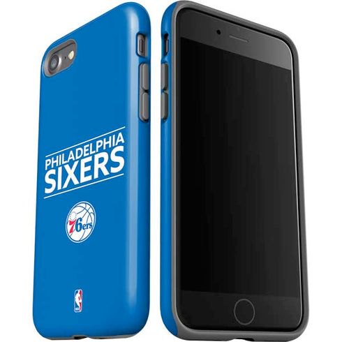 NBA Philadelphia 76ers Standard - Blue iPhone SE (2nd & 3rd Gen) Pro Case