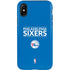 NBA Philadelphia 76ers Standard - Blue iPhone X Pro Case
