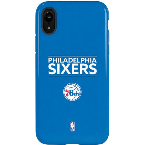 NBA Philadelphia 76ers Standard - Blue iPhone XR Pro Case