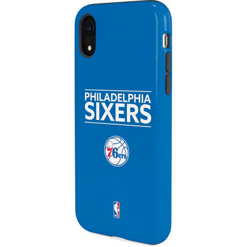 NBA Philadelphia 76ers Standard - Blue iPhone XR Pro Case