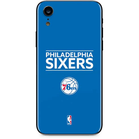 NBA Philadelphia 76ers Standard - Blue iPhone XR Skin