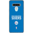 NBA Philadelphia 76ers Standard - Blue LG Stylo 6 Clear Case