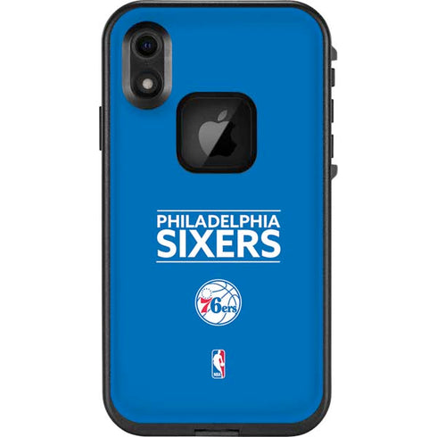 NBA Philadelphia 76ers Standard - Blue LifeProof Fre iPhone Skin