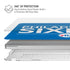 NBA Philadelphia 76ers Standard - Blue MacBook Pro 15in (2016-19) Case plus Skin