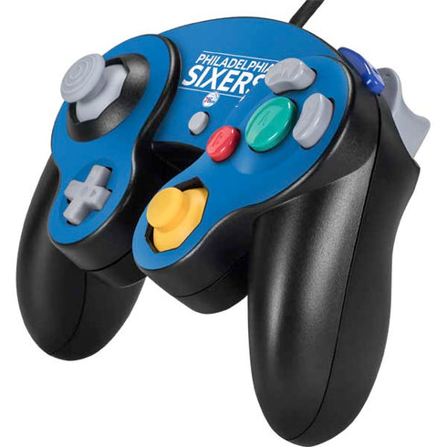 NBA Philadelphia 76ers Standard - Blue Nintendo GameCube Controller Skin