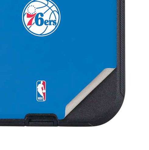 NBA Philadelphia 76ers Standard - Blue Otterbox Defender iPhone Skin