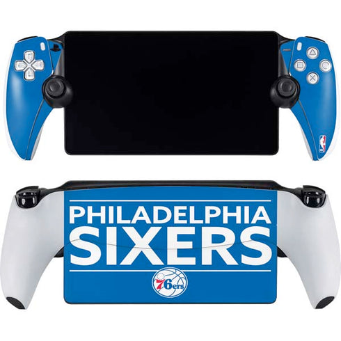 NBA Philadelphia 76ers Standard - Blue PlayStation Portal Remote Player Skin