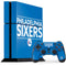 NBA Philadelphia 76ers Standard - Blue PS4 Console and Controller Bundle Skin