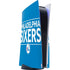 NBA Philadelphia 76ers Standard - Blue PS5 Console Skin